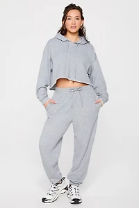 Year Round Terry Cropped Hoodie