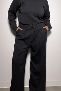 So Sleek Modal Cropped Sweatshirt