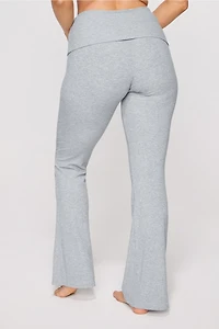 Soft Rib Foldover Pant