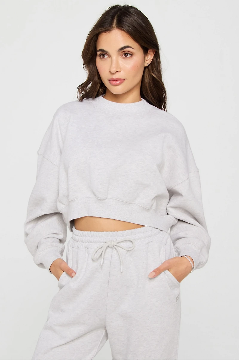 Weekend Cropped Sweatshirt
