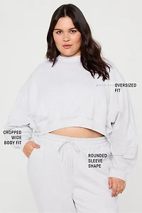 Weekend Cropped Sweatshirt