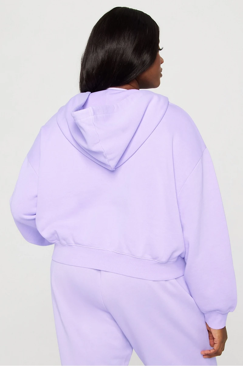 Weekend Full-Zip Baggy Hoodie