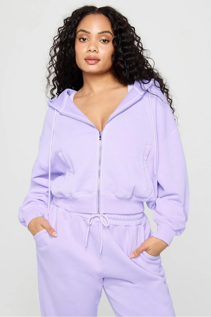 Weekend Full-Zip Baggy Hoodie