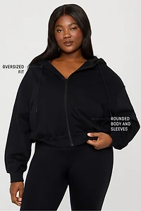 Weekend Full-Zip Baggy Hoodie