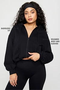 Weekend Full-Zip Baggy Hoodie