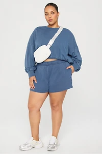 Year Round Terry Crew Neck Sweatshirt