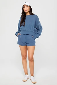 Year Round Terry Crew Neck Sweatshirt