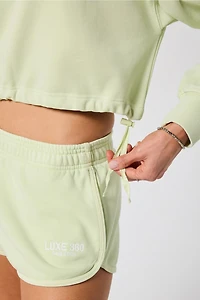Year Round Terry Luxe Cropped Hoodie