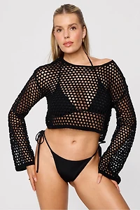 Crochet Long Sleeve Top