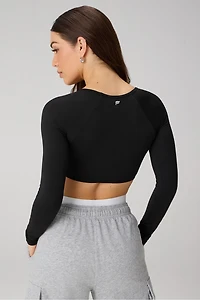 AirLite Long-Sleeve Crop Top