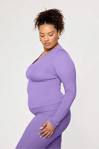 Soft Rib Long Sleeve Henley