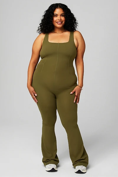 PureLuxe Kick Flare Jumpsuit