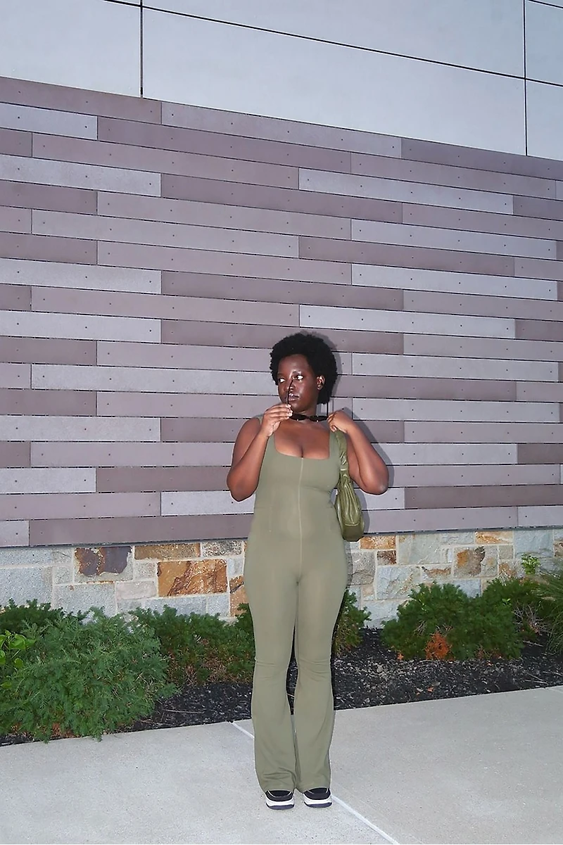 PureLuxe Kick Flare Jumpsuit