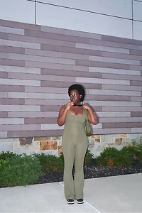 PureLuxe Kick Flare Jumpsuit
