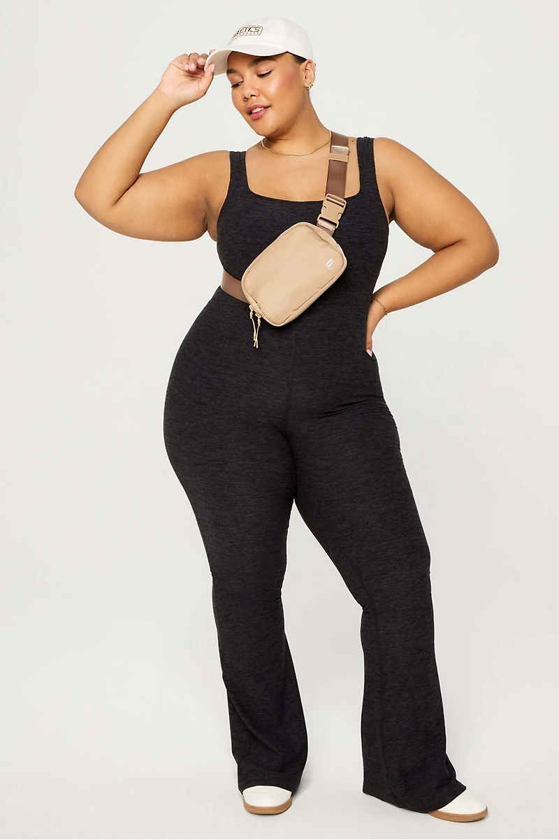 HeatherFlex Kick Flare Jumpsuit