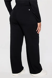 High-Rise Wide Leg Scrub Pant