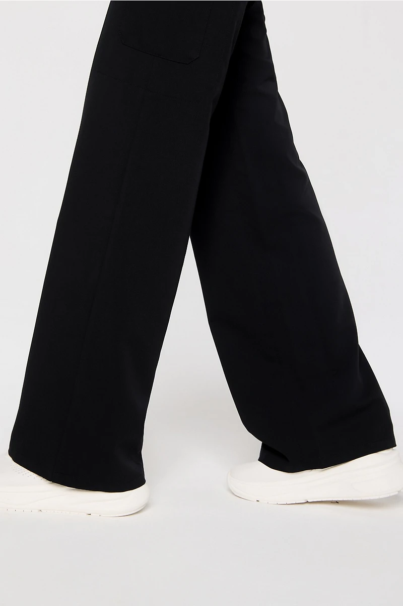 High-Rise Wide Leg Scrub Pant