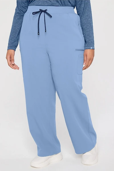 High-Rise Wide Leg Scrub Pant