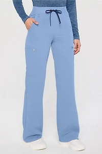 High-Rise Wide Leg Scrub Pant