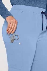 High-Rise Wide Leg Scrub Pant