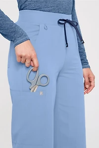 High-Rise Wide Leg Scrub Pant