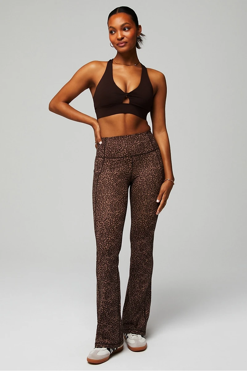 Oasis PureLuxe High-Waisted Pocket Kick Flare