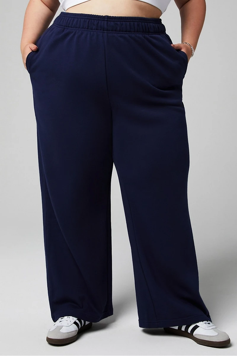 Year Round Terry Wide Leg Pant