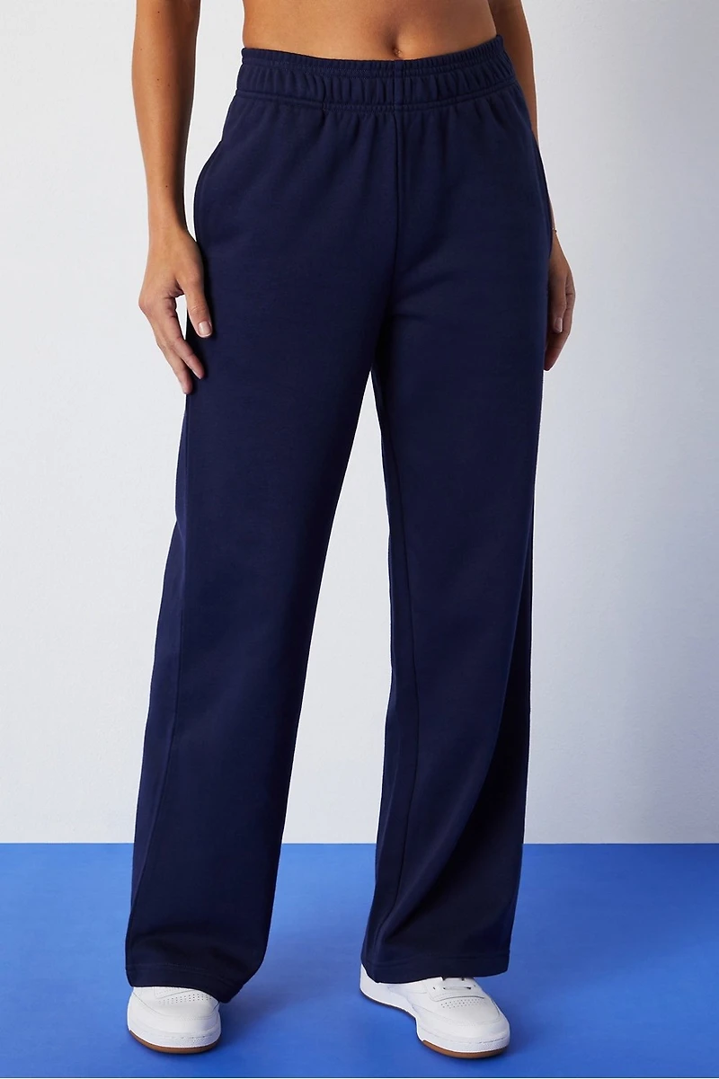 Year Round Terry Wide Leg Pant