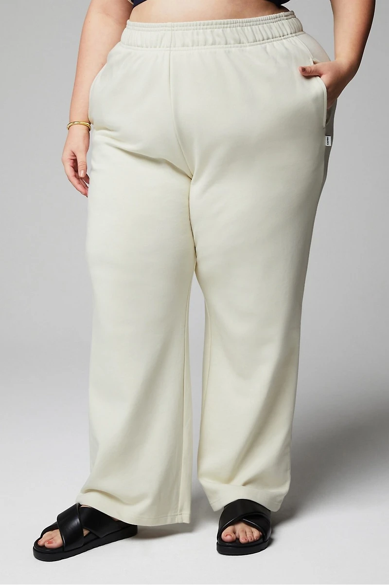 Year Round Terry Wide Leg Sweatpant