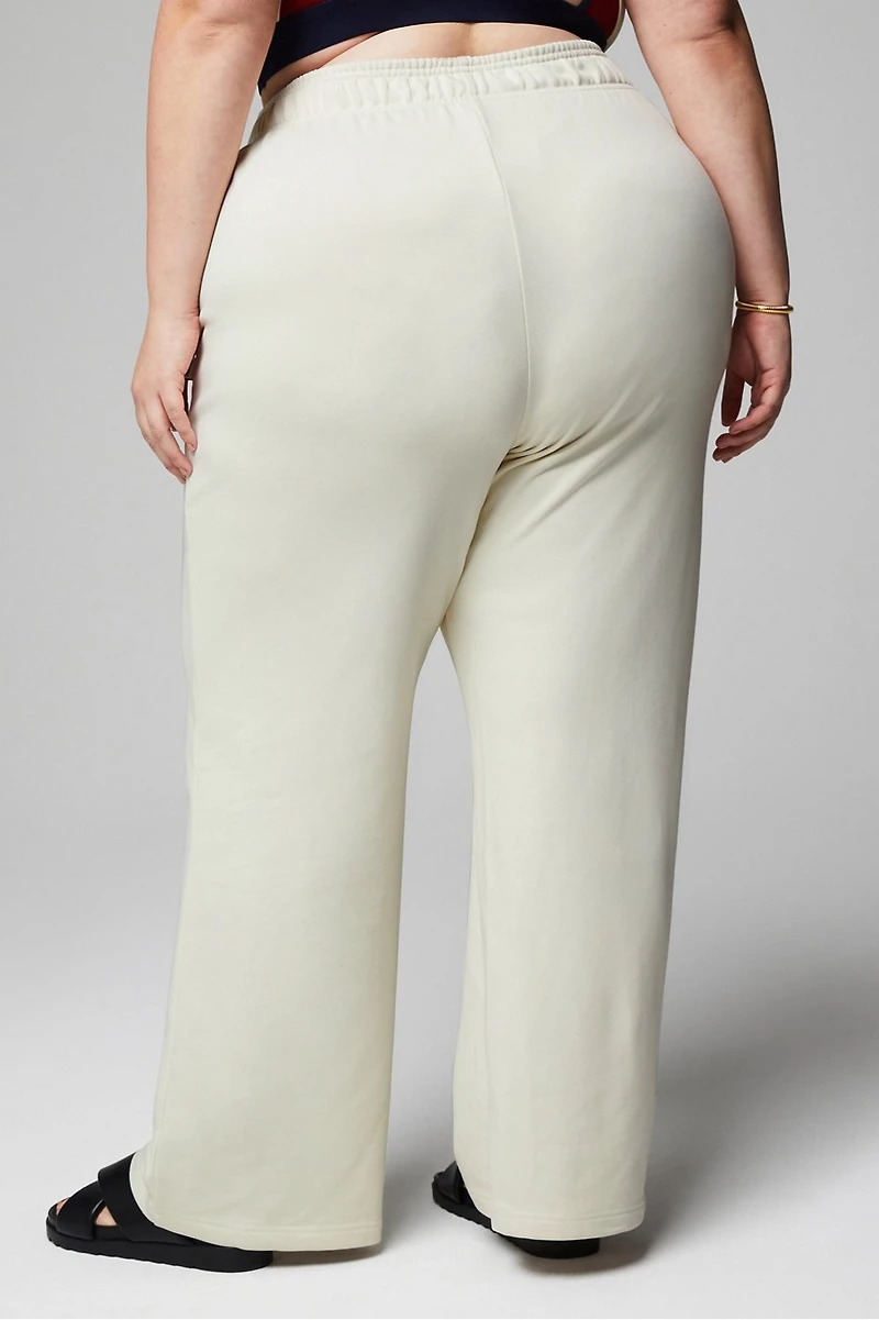 Year Round Terry Wide Leg Sweatpant