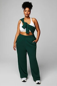 Year Round Terry Wide Leg Pant