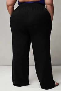 Cotton Voile Wide Leg Pant
