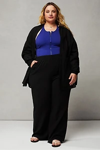 Cotton Voile Wide Leg Pant