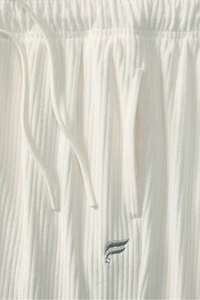 Plush Rib Wide Leg