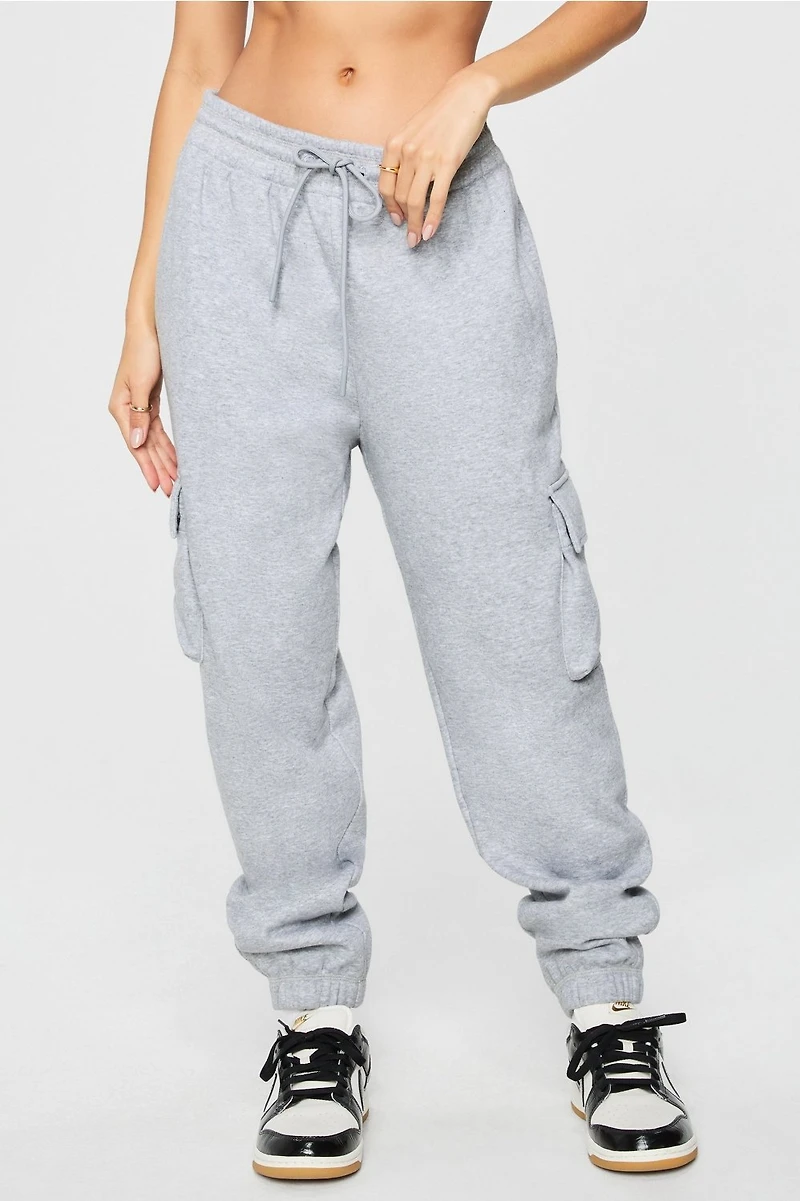 Cozy Fleece Everyday Cargo Jogger