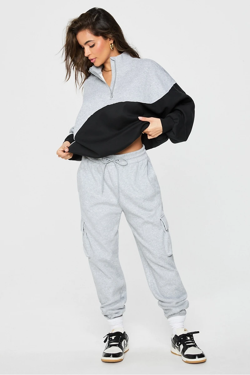 Cozy Fleece Everyday Cargo Jogger
