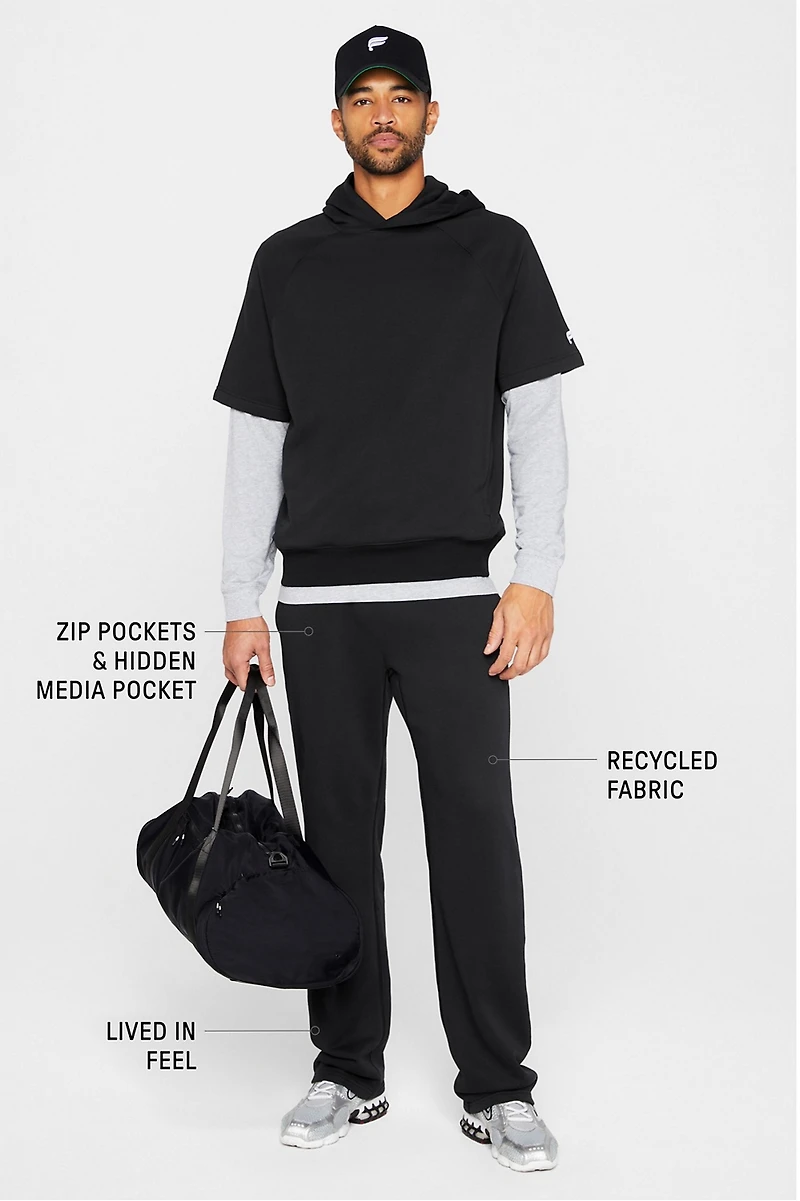 The Year Round Terry Straight Leg Pant