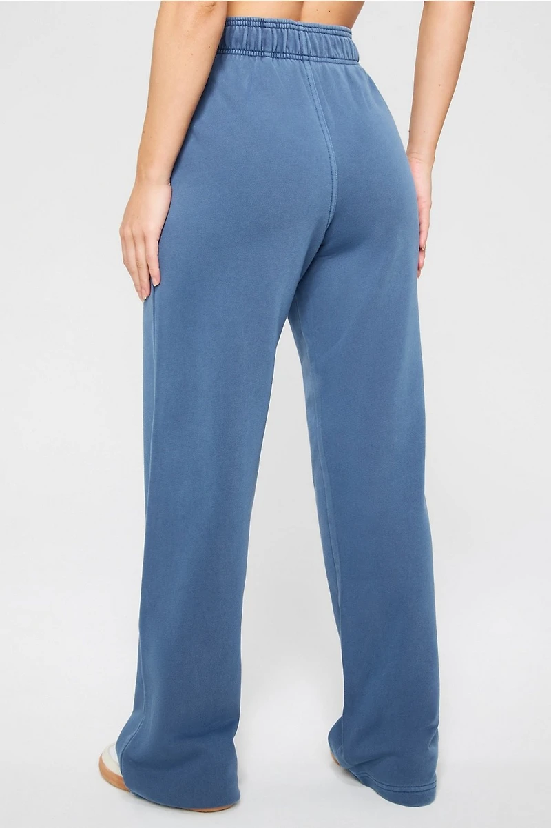 Year Round Terry Wide Leg Pant