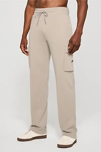 The Year Round Terry Straight Leg Cargo Pant