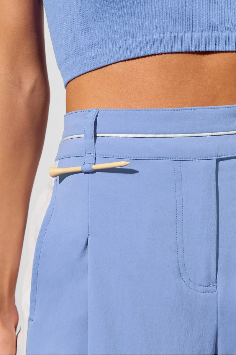 Pleated Wide Leg Trouser