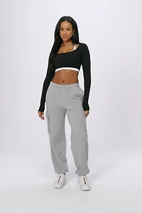 Year Round Terry Cargo Jogger