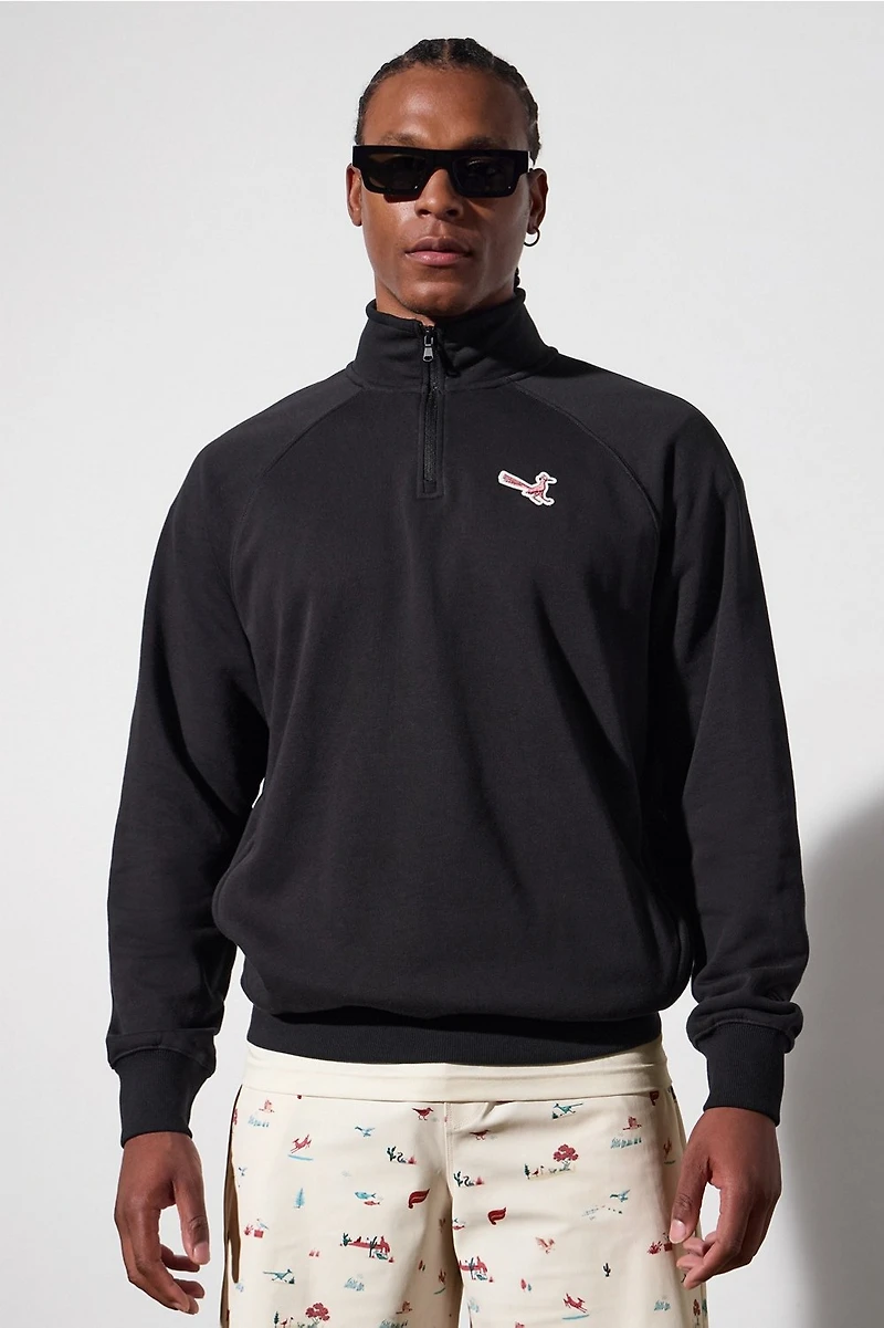 The Year Round Terry Quarter Zip