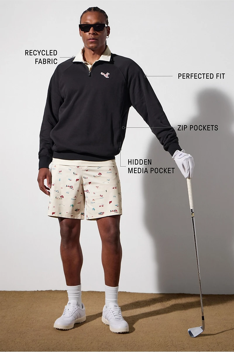 The Year Round Terry Quarter Zip