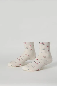 The Everyday Quarter Crew Sock