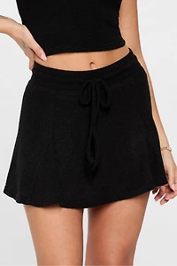 Breezy Knit Flouncy Skort