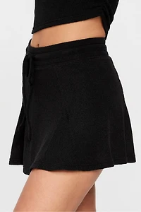 Breezy Knit Flouncy Skort
