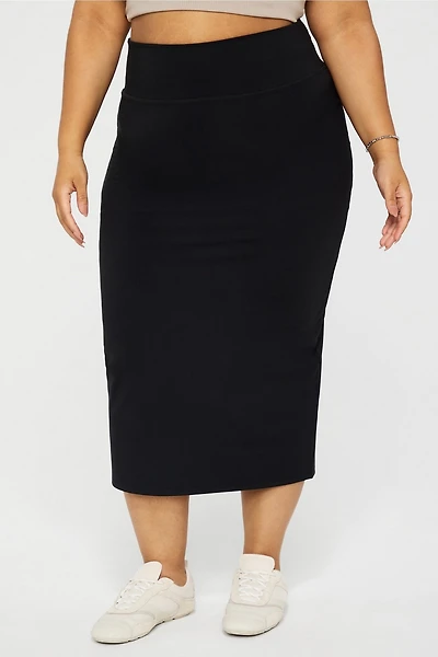 PureLuxe Midi Skirt