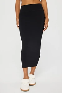 PureLuxe Midi Skirt