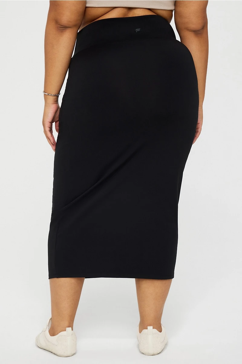PureLuxe Midi Skirt