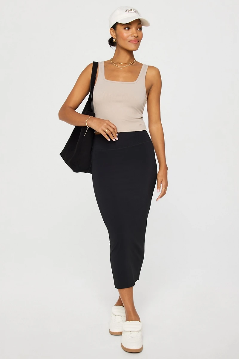 PureLuxe Midi Skirt